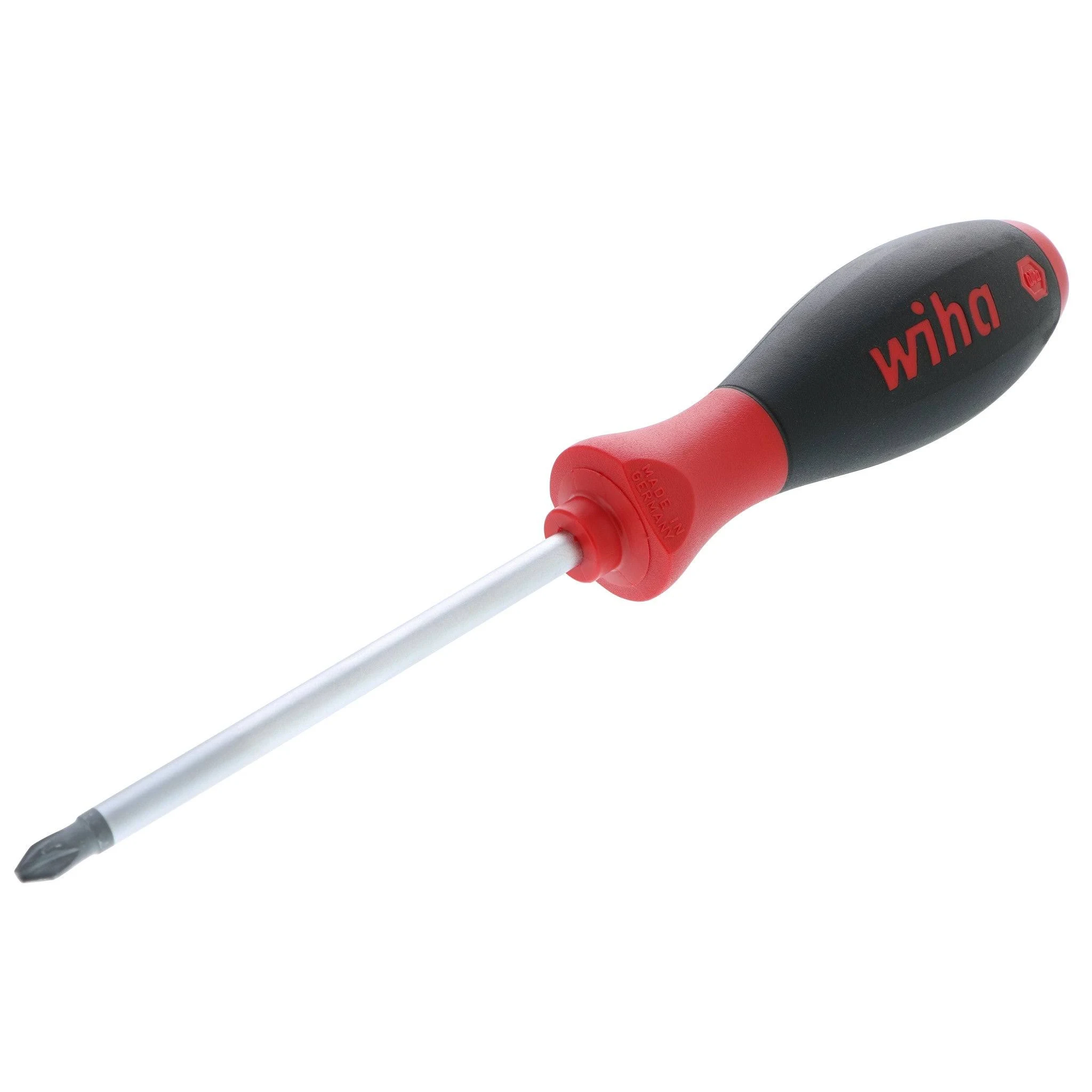 Wiha 31115 Phillips Screwdriver with SoftFinish Handle, 2 x 100mm