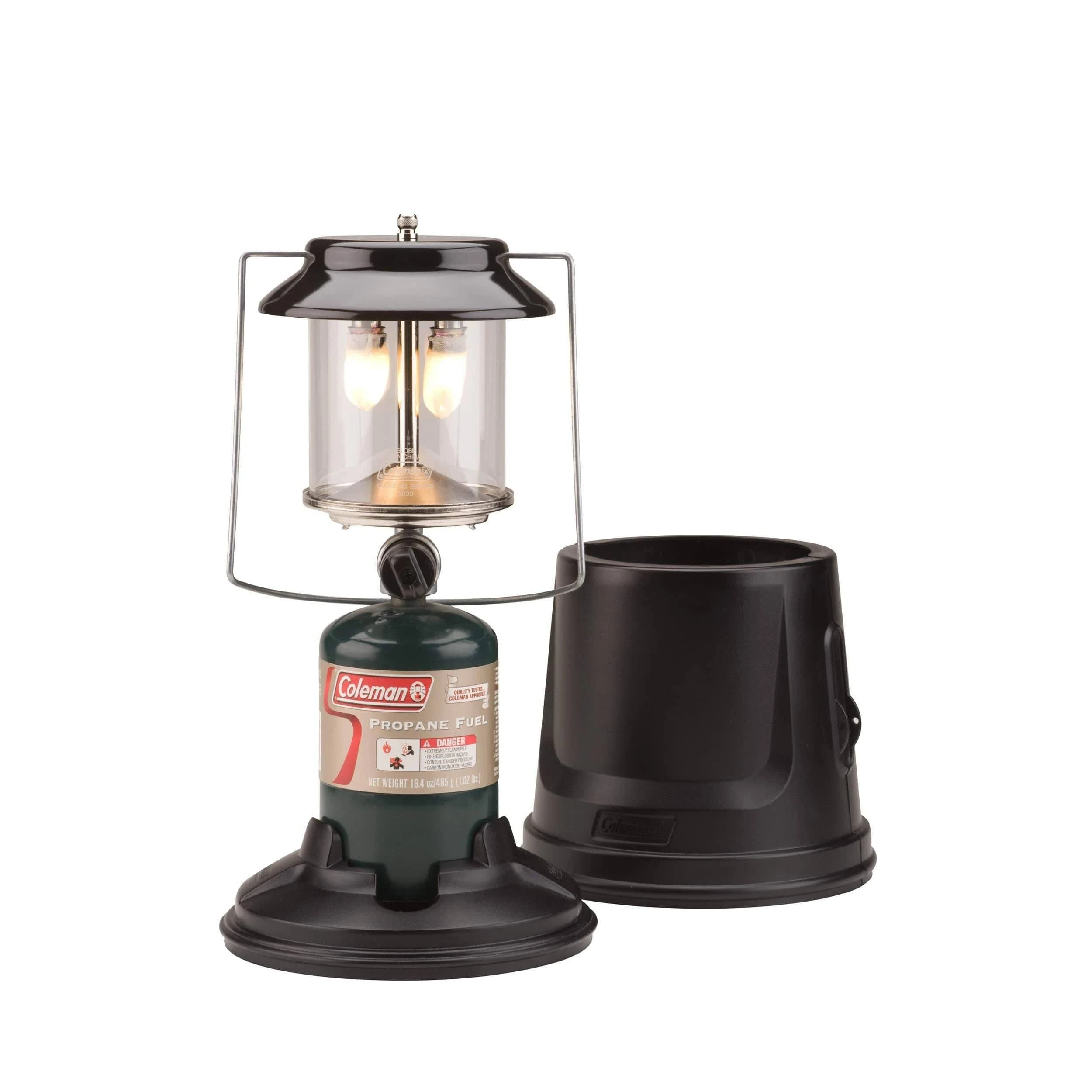 Coleman Deluxe QuickPack Propane Lantern - 967 Lumens - Two Mantle InstaStart