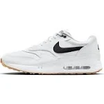 Nike Men's Air Max 1 '86 OG Golf Shoes, Size 13, White/Black/Gum