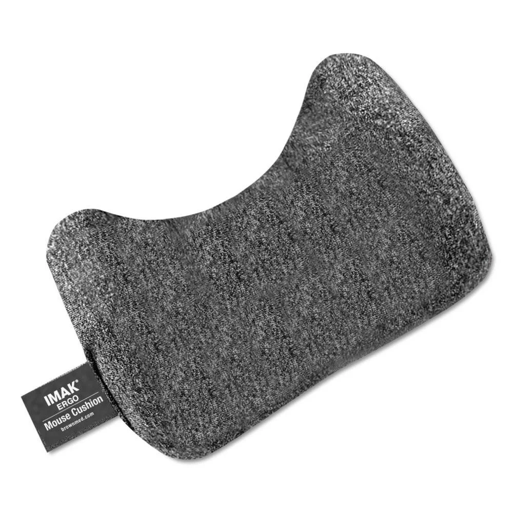 Mouse Wrist Cushion, 5.75 X 3.75, Gray