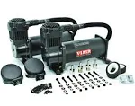 Viair Dual Stealth Black 444C High-Performance Value Pack