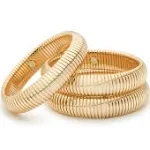 Ettika Flex Snake Chain Stretch Bracelet Set