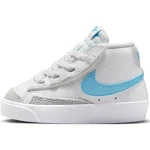 Nike Blazer Mid &#039;77 (TD) Toddlers&#039; Shoes White-Photon Dust-Aquarius Blue