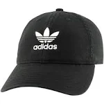 adidas Originals Women's Relaxed Strapback Hat, Size: One size, Black