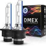 DMEX D2S - 35W - 6000K Cool White Xenon Headlight HID Bulbs 85122 66240 66040 66