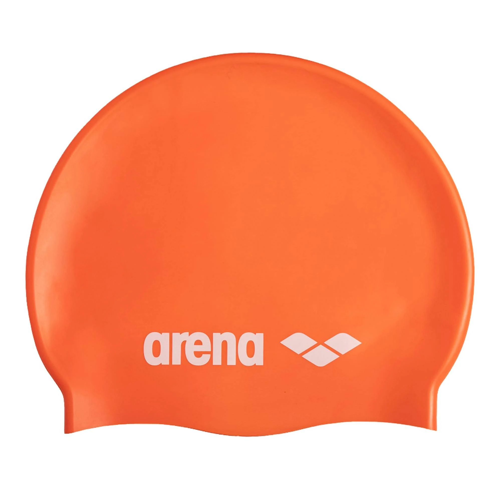 Arena Classic Unisex Soft Silicone Swim Cap for Women and Men, Intensive Training Comfortable Non-Slip Long Hair Swimming Hat