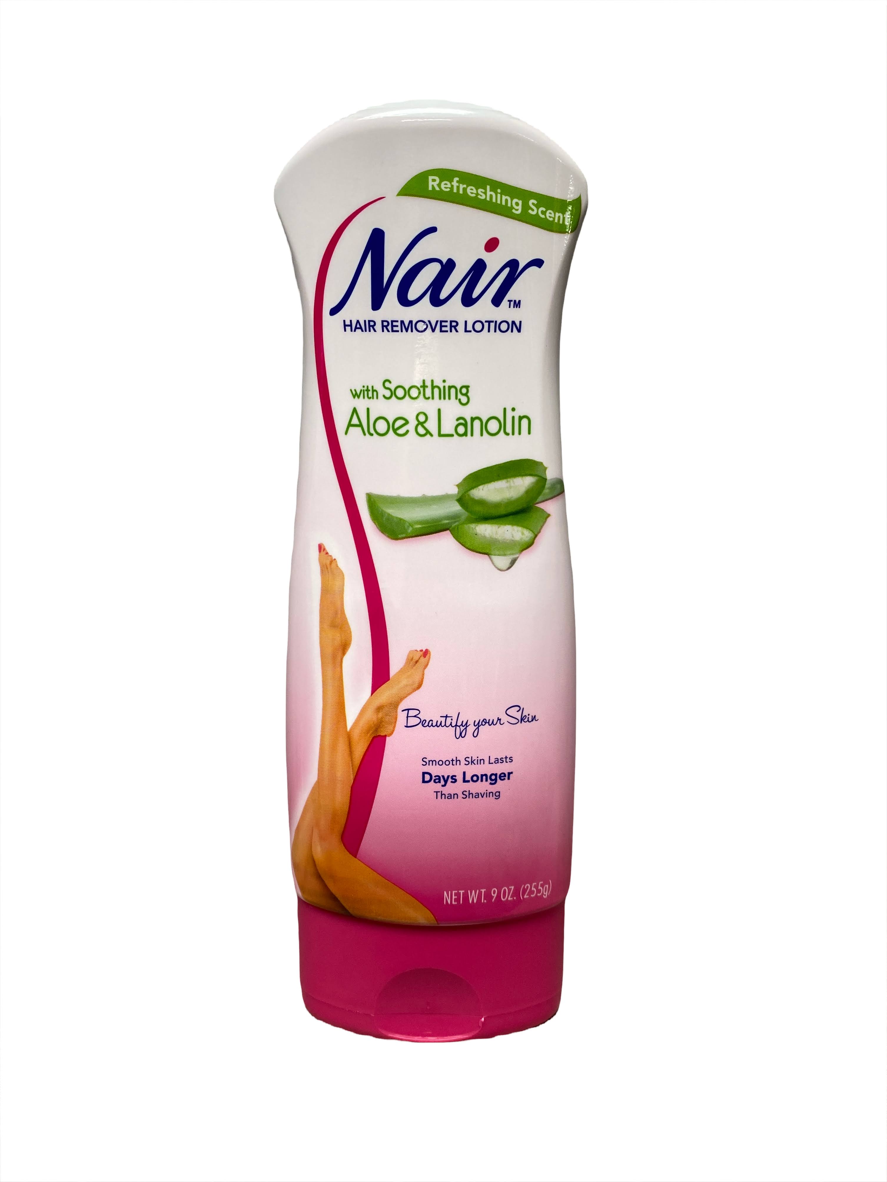 Nair Hair Removal Lotion - Aloe & Lanolin - 9 oz