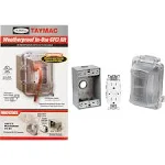 Taymac Weatherproof In-Use Outdoor GFCI Kit MKG420CS