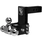 B&W Tow & Stow Adjustable Ball Mount TS10048B