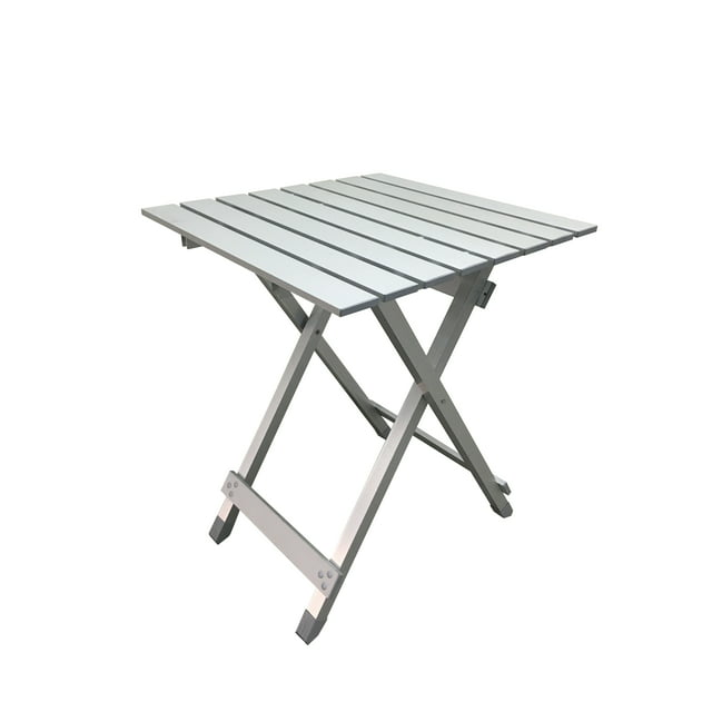 Ozark Trail Aluminum Top Rectangular Outdoor Camping Folding Table