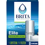 Brita On Tap Faucet Water Filter System - Chrome