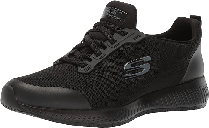 Skechers Women's Work Squad SR Shoes Black 9.5