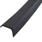 M-D Rubber Garage Door Bottom Seal - Black - 9 ft