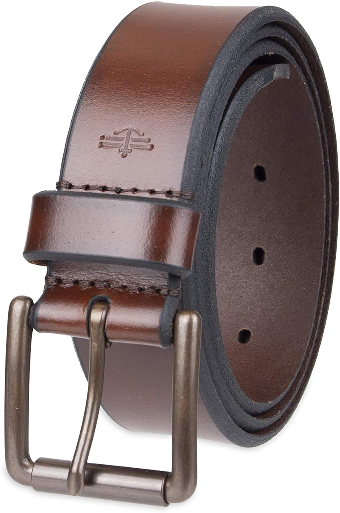 Dockers Men's Everyday Casual Belt with Classic Harness Buckle (Regular and Big & Tall Sizing)