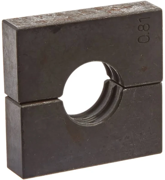 Dixon Valve 861-26 Large Hose Crimper Die, 13/16" Capacity