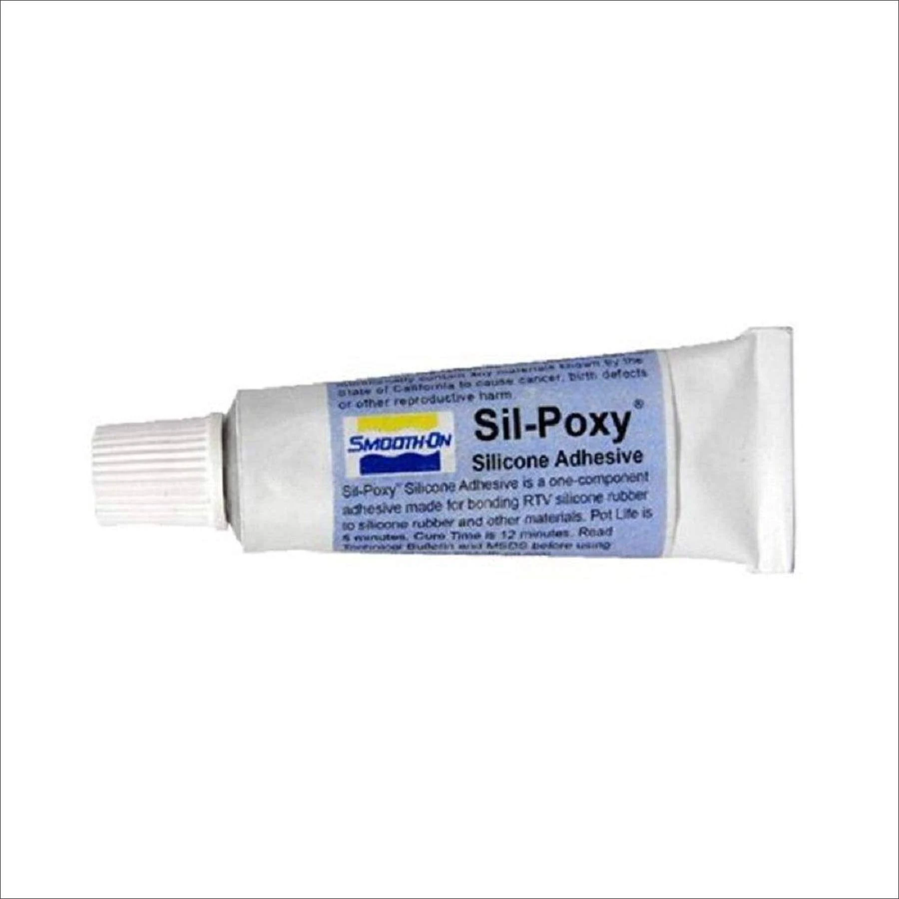 SIL-Poxy - Silicone Rubber Adhesive - 3 Ounce Tube