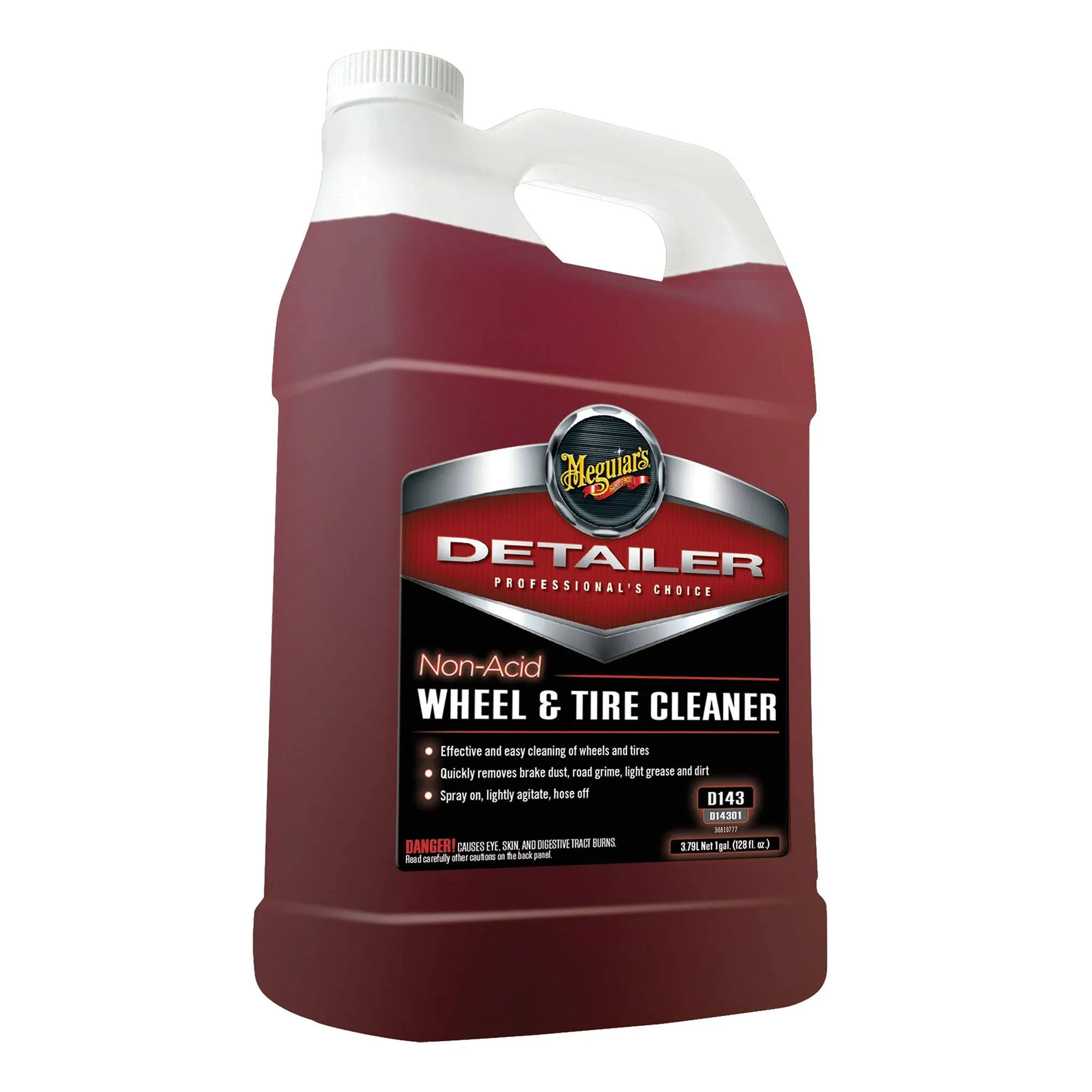 Meguiar's D14301 Non Acid Wheel & Tire Cleaner - 1 gal