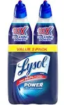 Lysol Power Toilet Bowl Cleaner (2-Pack)