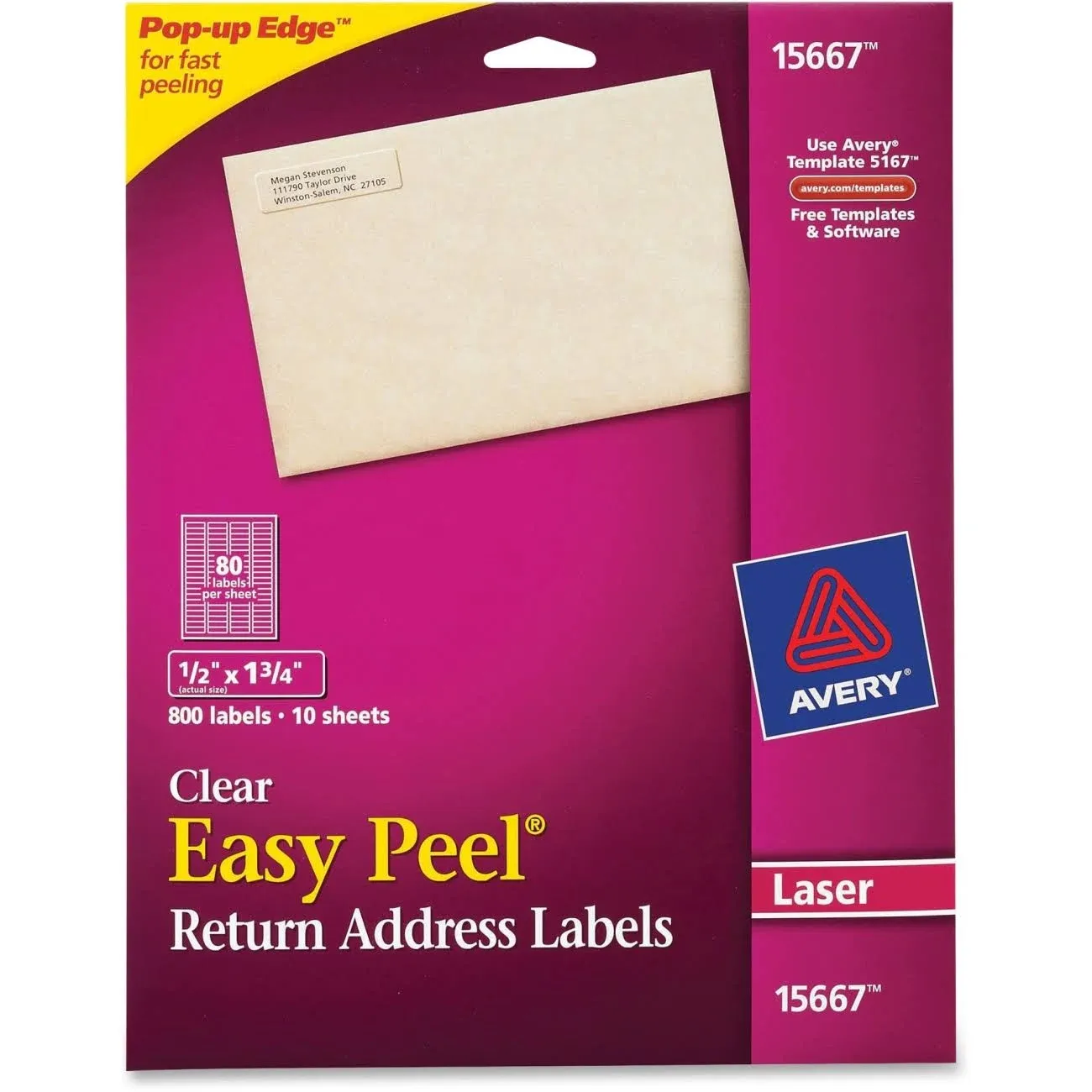 Labels,Easypeel, 800/Pk