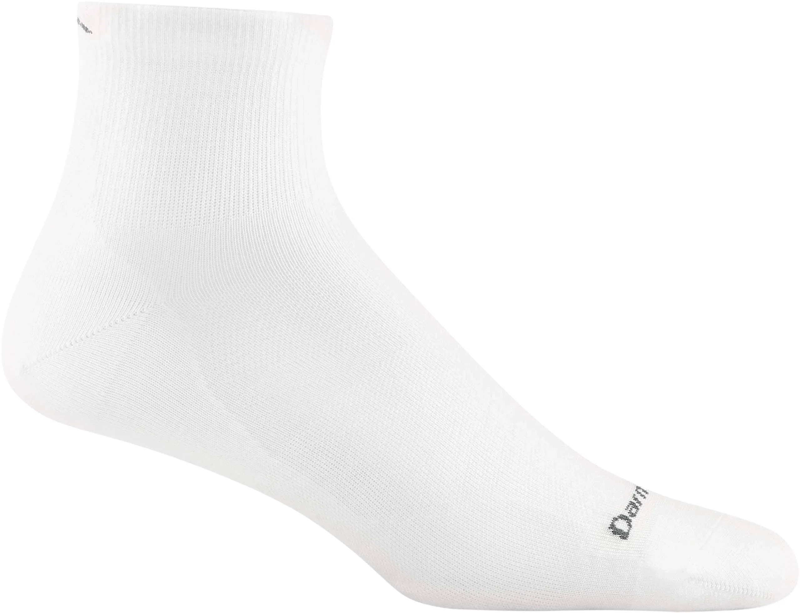 Darn Tough Men's Run 1/4 Ultra-Lightweight White