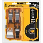 DeWalt DWA4216 Oscillating 5 Piece Set