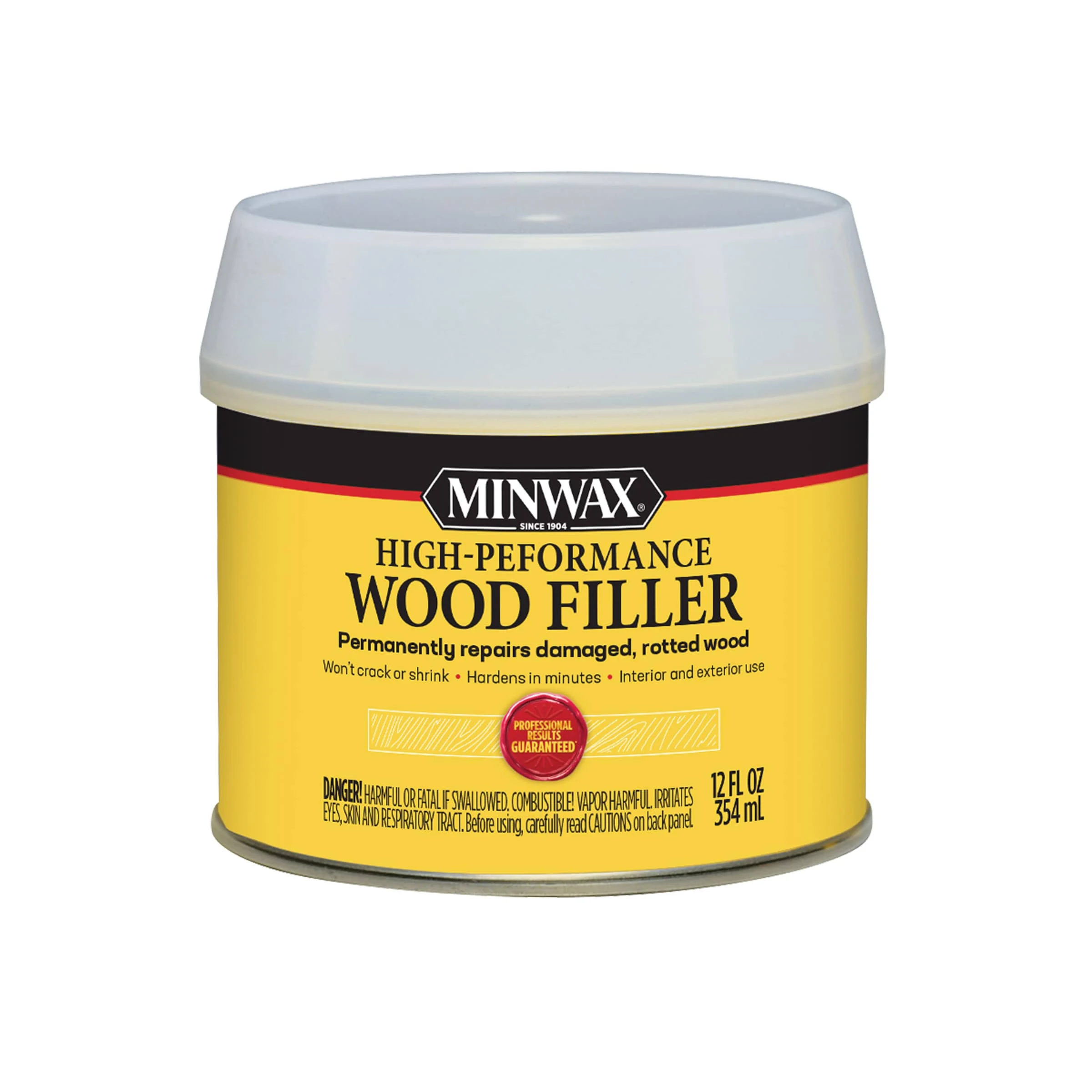 Minwax 21600000 High-Performan<wbr/>ce Wood Filler, 12-Ounce Can