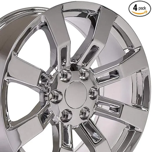 OE Wheels 20 inch Fits Chevy Silverado Tahoe GMC Sierra Yukon Cadillac Escalade ...