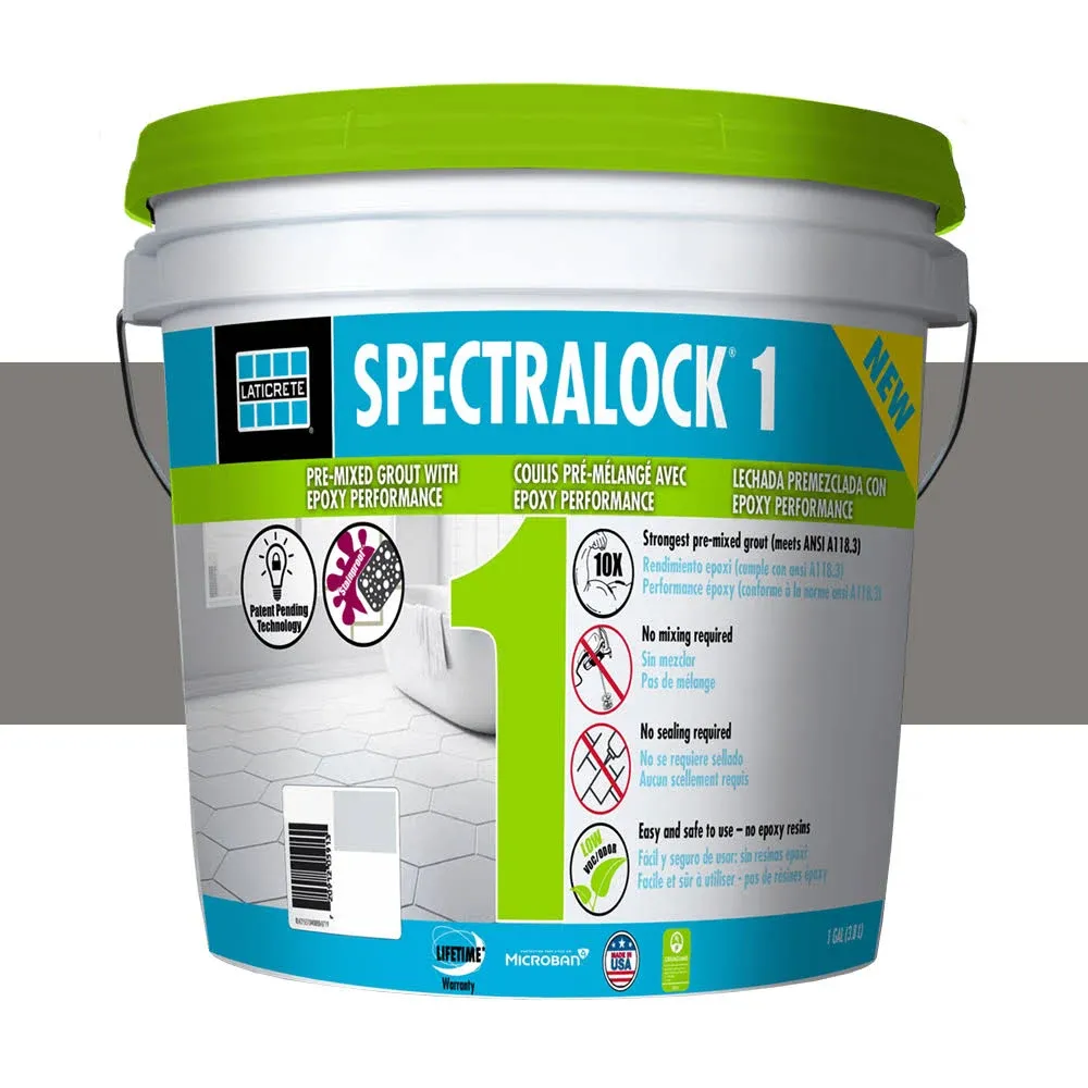 Laticrete SPECTRALOCK 1 Pre-Mixed Grout #44 Bright White