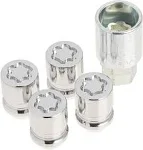 McGard 24157 Chrome Cone Seat Wheel Locks