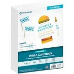 Printworks White Cardstock, 67 lb, 92 Bright, FSC Certified, Perfect for School and Craft Projects, 8.5 x 11 Inch, 250 Sheets (00554),White, 250 Sheets