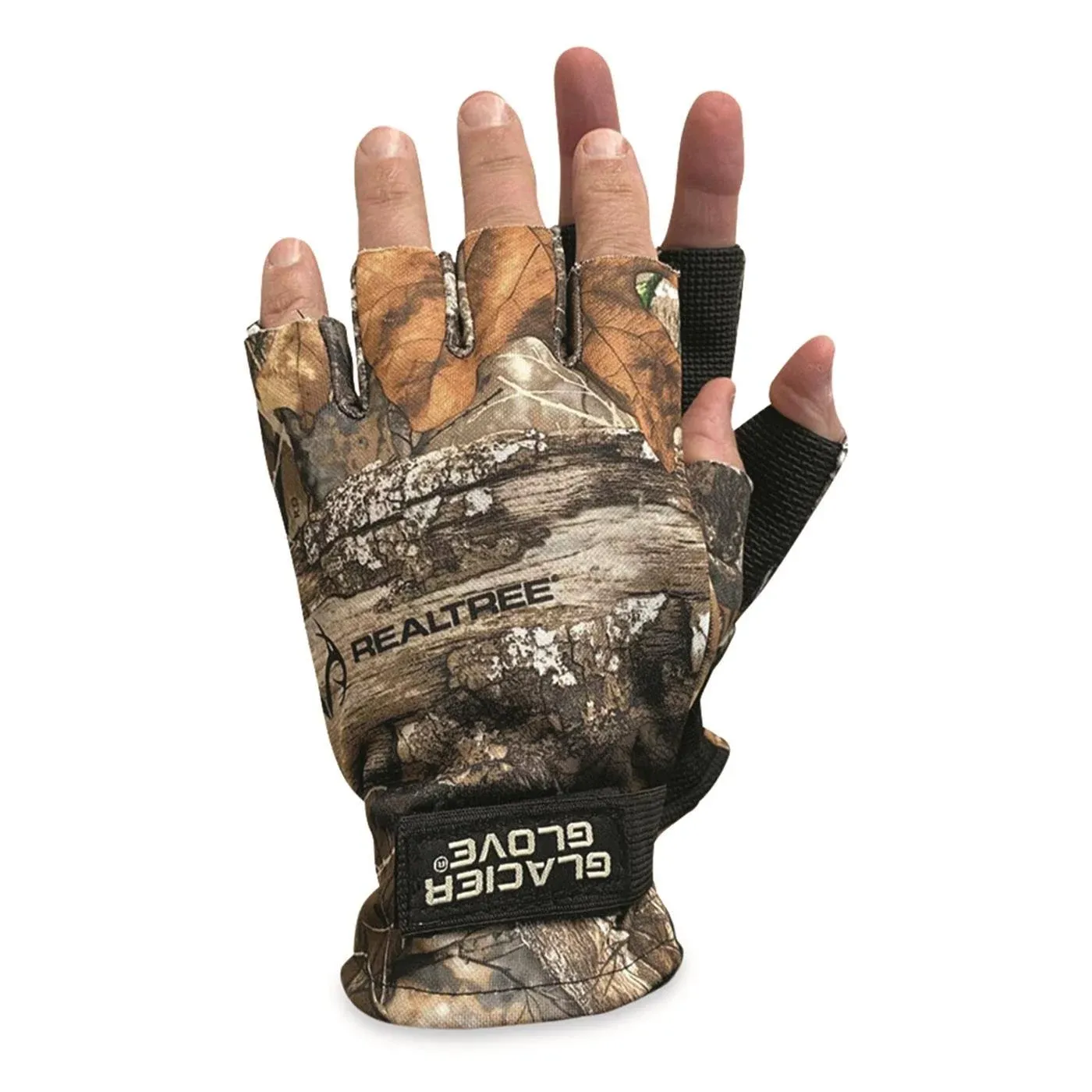 Glacier Glove Unisex Alaska River Fingerless Lightweight Breathable Non-Slip Grip Fishing Gloves with Elasticized Cuffs | for Outdoors, Fly Fishing, Paddling, Hiking