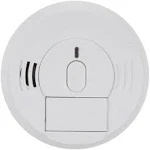 Kidde Smoke Detector, Hardwired Smoke Alarm with Battery Backup, Test-Silence Button