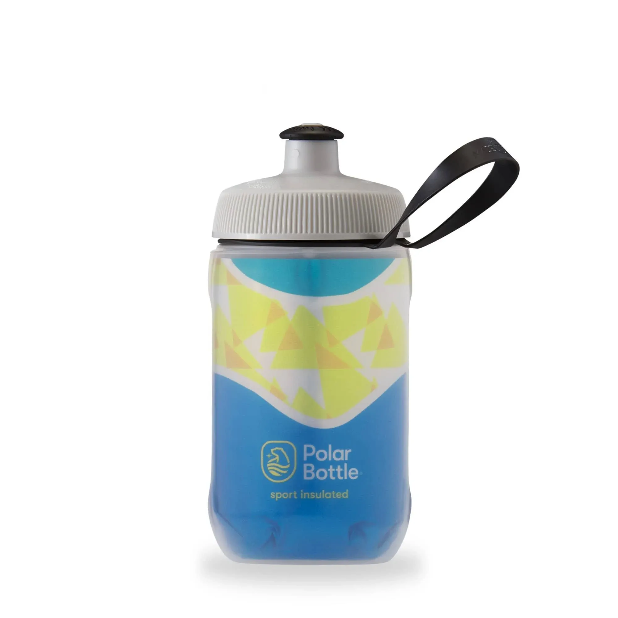 Polar Kids Insulated Bottle, 12oz, Pacific Blue Daybreak