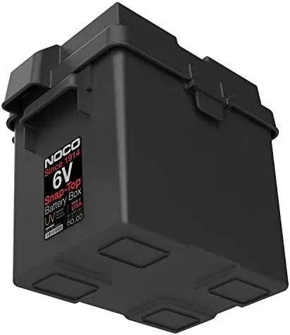 NOCO HM306BK 6V Snap-Top Battery Box