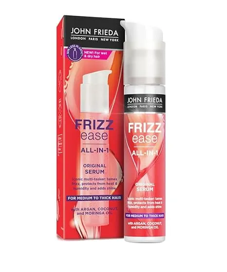 John Frieda Frizz Ease Perfect Finish Polishing Serum for All Hair Types, 50 ml