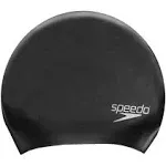 Speedo Long Hair Cap Black