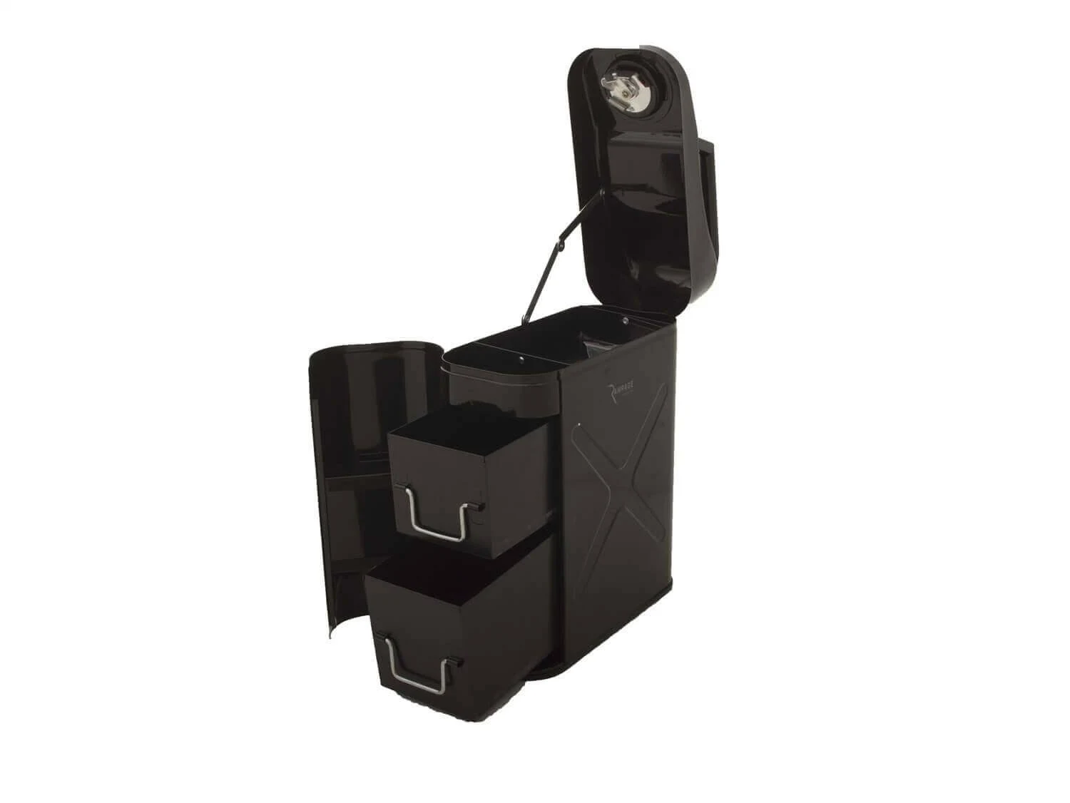 Rampage 1999-2019 Universal Trail Can Utility/Tool Box - Black