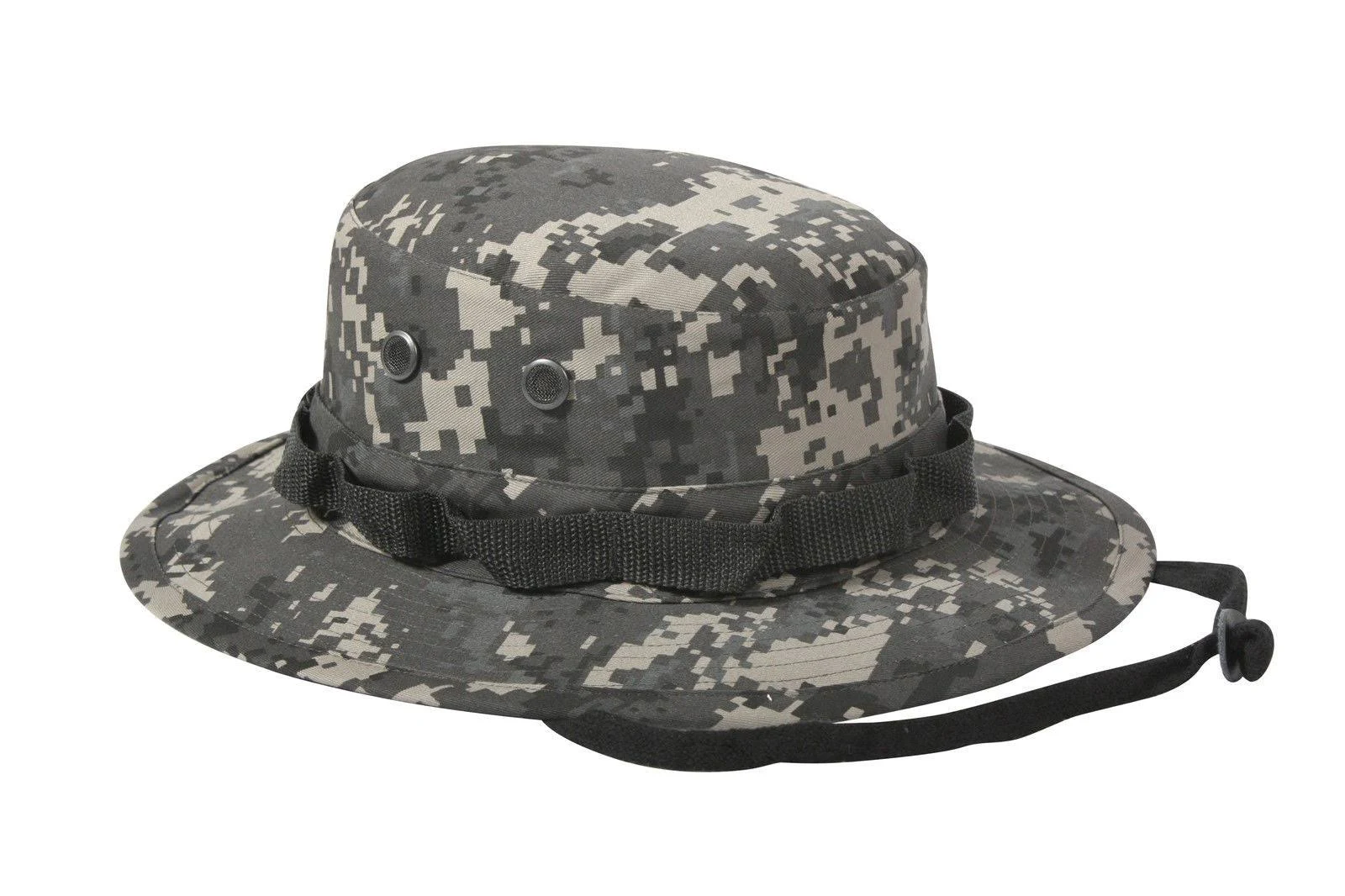 Digital Camo Boonie Hat 7 1/2 Fitted Sun Hot Weather Type II Camouflage Cap