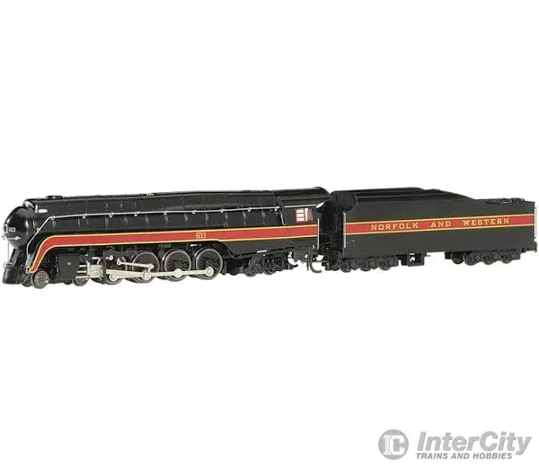 Bachmann Norfolk & Western #611 - Class J 4-8-4 DCC Econami , N Scale