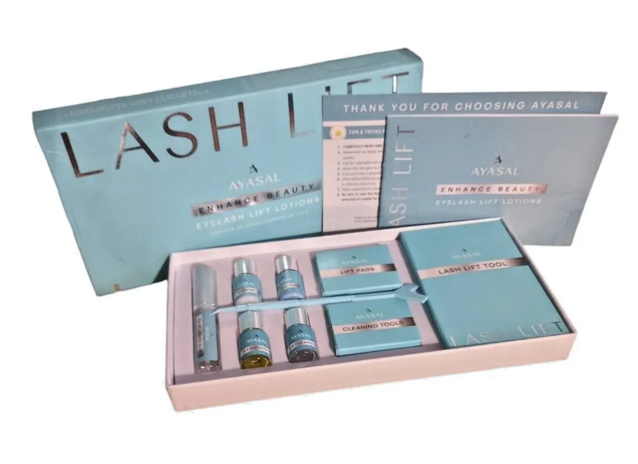 Lash Lift Kit Eyelash Perm Kit, with Detailed Instruction Eyelash Lift Kit, Easy