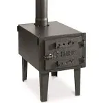 Guide Gear Outdoor Wood Stove, Black