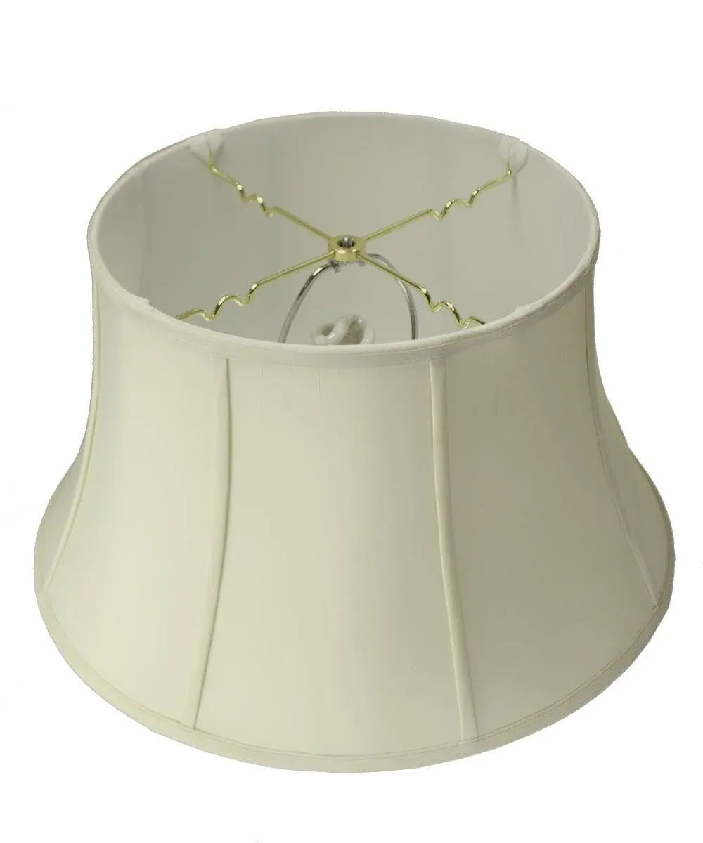 Home Concept 13x19x11 Egg Shell Floor Shantung Lampshade