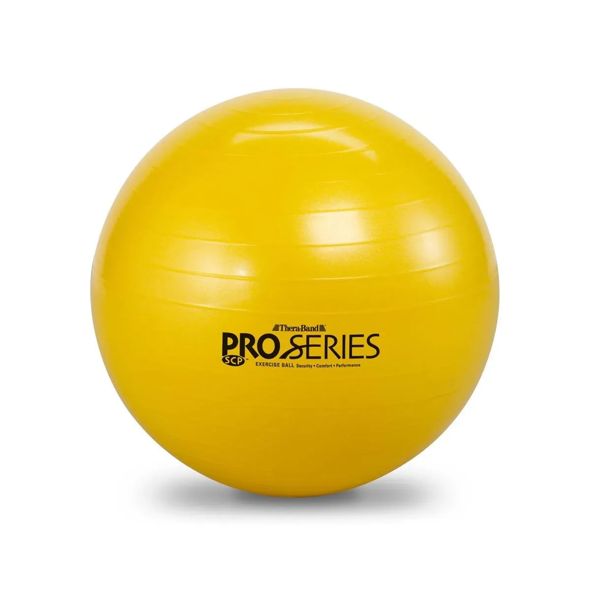 TheraBand Pro Series Exercise Ball, Yellow, 45cm