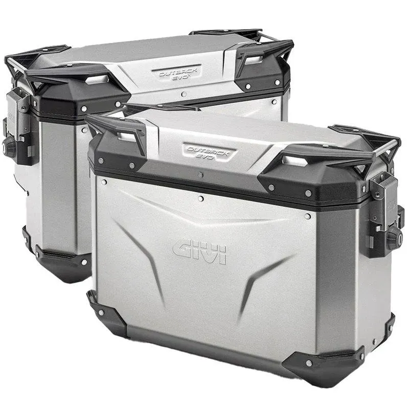 OBKE4837BPACK2A OUTBACK EVO SIDE CASE PAIR BLACK 48BL 37BR
