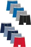 NEW Hanes Young Men/Boys Soft Tagless Boxer Briefs Huge 10-pk MEDIUM 10/12