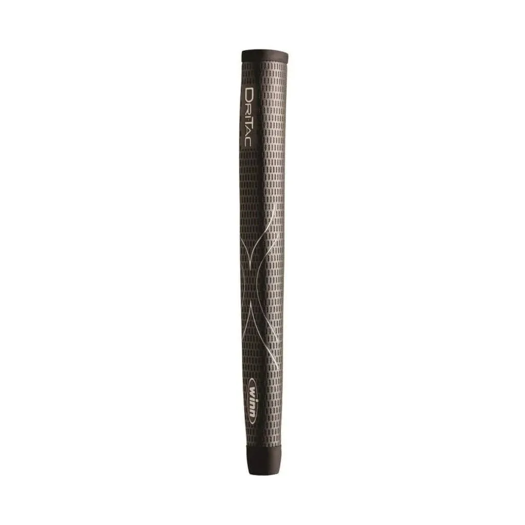 Winn Dri-Tac Putter Grip (Midsize Pistol, Dark Gray, 68DT-DG) NEW