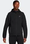 Nike Tech Fleece Full-Zip Windrunner Hoodie Black