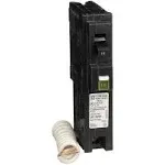 Square D - HOM115CAFIC - HomeLine 15 amps Arc Fault/Plug In Single Pole Circuit Breaker