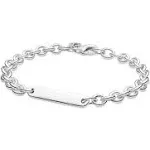 Pandora Sterling Silver Engravable Bar Link Bracelet