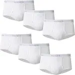 Hanes Men's Tagless Briefs 6-Pack White S